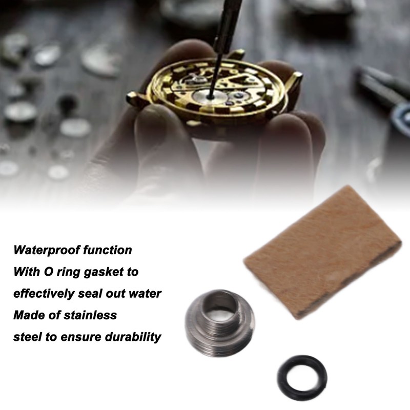 5.3mm Watch Case Tube with O Ring Gasket for 24