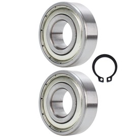 Compatible with Peloton Bike and Bike+ – Belt Tensioner Bearing Replacement Kit – Includes 2 Bearings and 1 Circlip – Fits Belt-Drive Pulley System