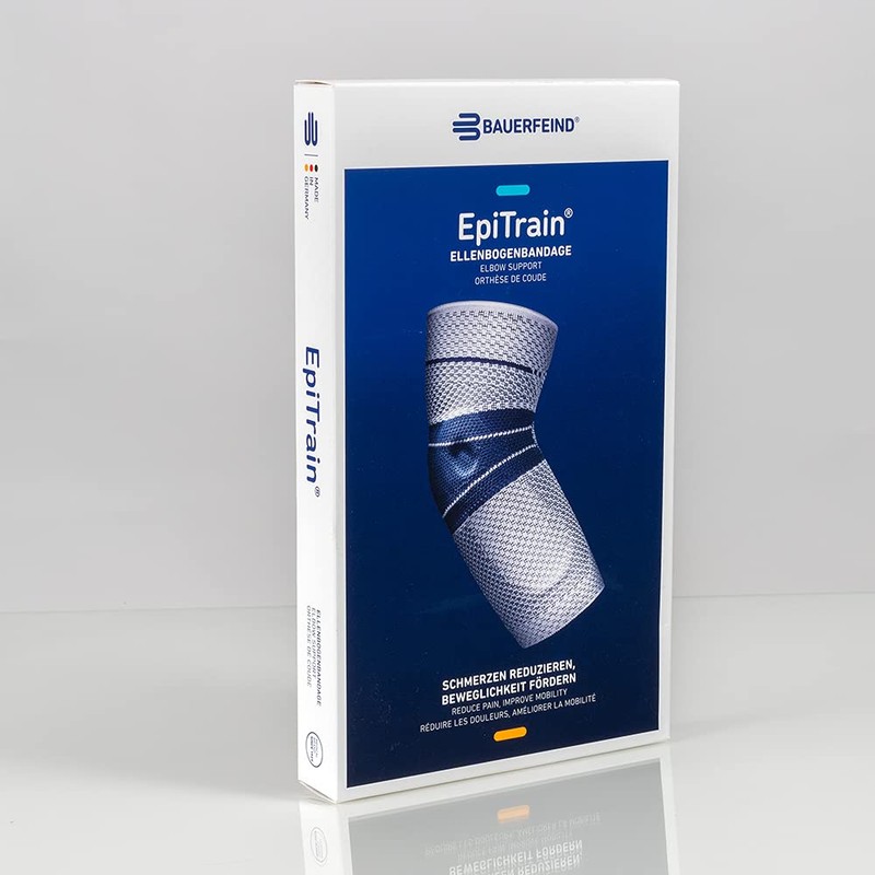 Bauerfeind Orth Unisex – Erwachsene schwarz EPITRAIN Bandage Größe 1,