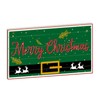 Second Ave Merry Christmas Elf Costume Xmas Wooden Hanging Decoration