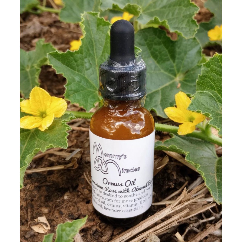 Mommy's Miracles 1oz Ormus (Monoatomic Gold Manna) Oil- Geranium Rose