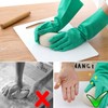 Healifty Oil Resistant Rubber Gloves Housework Dishwashing Gloves Waterproof Gloves