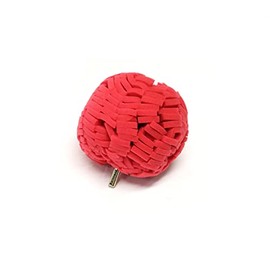 Barnwell 4" 100mm Round Wheel Polishing Ball Exhausts for Drill Metal Detailing