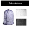 Smart Design Mesh Laundry Bag w/ Handle & Push Lock
