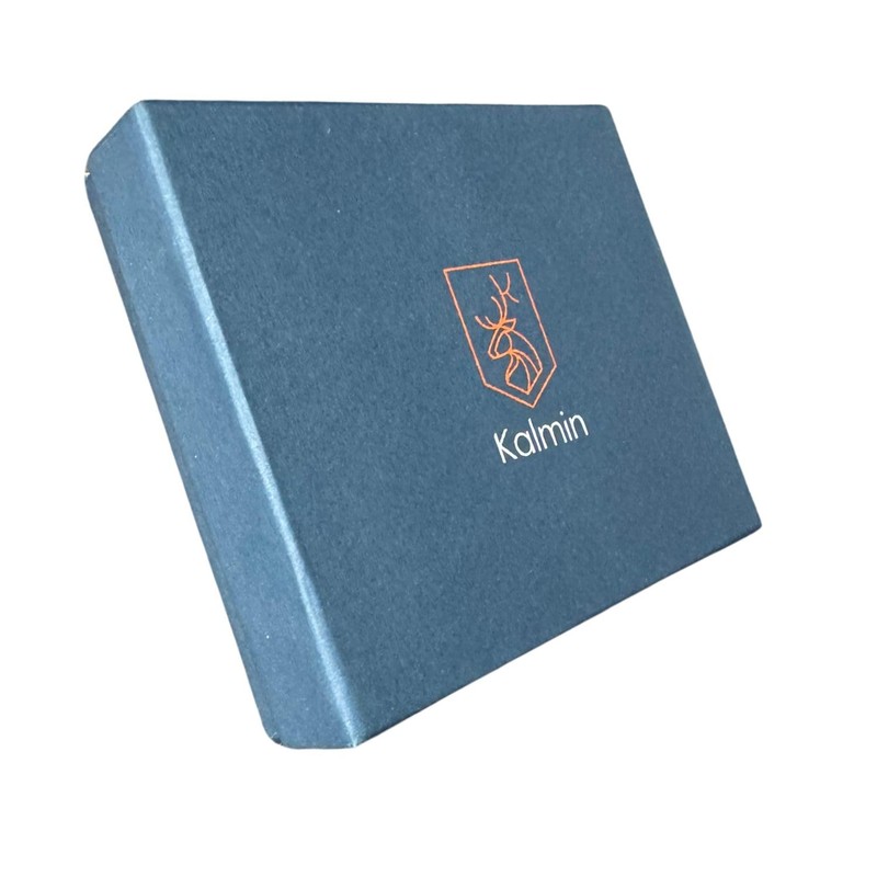 Union Jack Leather Card Holder Wallet, 8 Card Slots, RFID