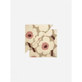 [marimekko] Unikko Women's Lunch Napkin 33X33 52_1_5273552660 F, Beige x Off-White