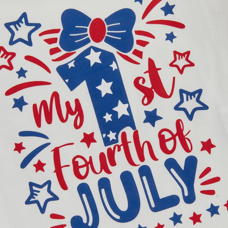 Doisbetthsay Baby 4th Of July Outfit Girls Summer Clothes Newborn