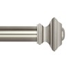 Ivilon Drapery Treatment Window Curtain Rod - Square Design 1