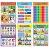 LIKARTO® 12 Educational Montessori Learning Posters A4 - Extra Thick