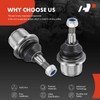 A-Premium 2 x Front Lower Ball Joint, Compatible with Hyundai