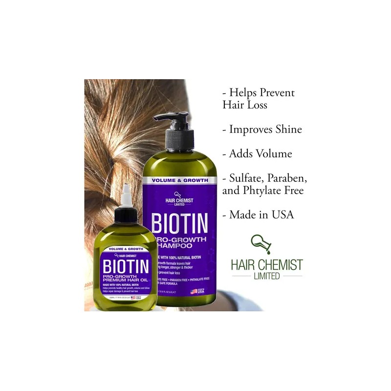 Hair Chemist Biotin Pro-growth - Aceite Para El Cabello De