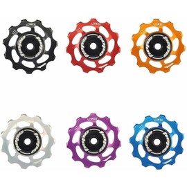 Hope 11 Tooth Jockey Wheels Pair - Red, 11T