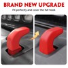 DKMGHT Factory Bumper Tow Hook Covers (Upgrade) for Jeep Wrangler