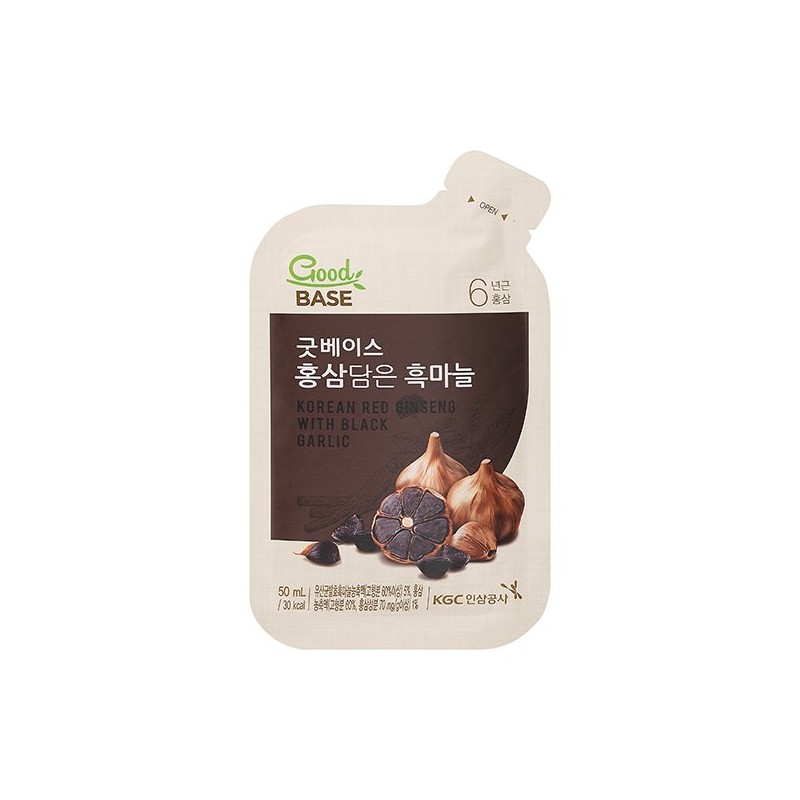 Kwang Dong Ginseng [이마트점포택배] [정관장] 굿베이스 홍삼담은 흑마늘(50ml*30포) 1500ml [Emart