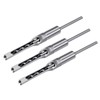 sourcing map 3pcs Square Hole Drill Bit 3/8"(9.5mm) High Carbon