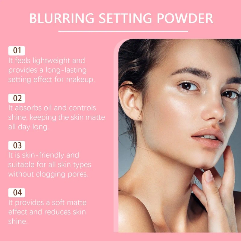 Polvo De Maquillaje Natural Con Corrector, Acabado Suave