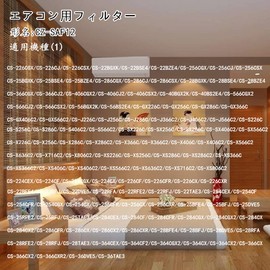 CZ-SAF12 Air Conditioner Replacement Filter, 2 Pack Replacement for CZ-SAF9, Compatible with CZ-SAF12A, PM2.5 Air Purifier Filter, Wall Mount Clean Filter (2 Pack)