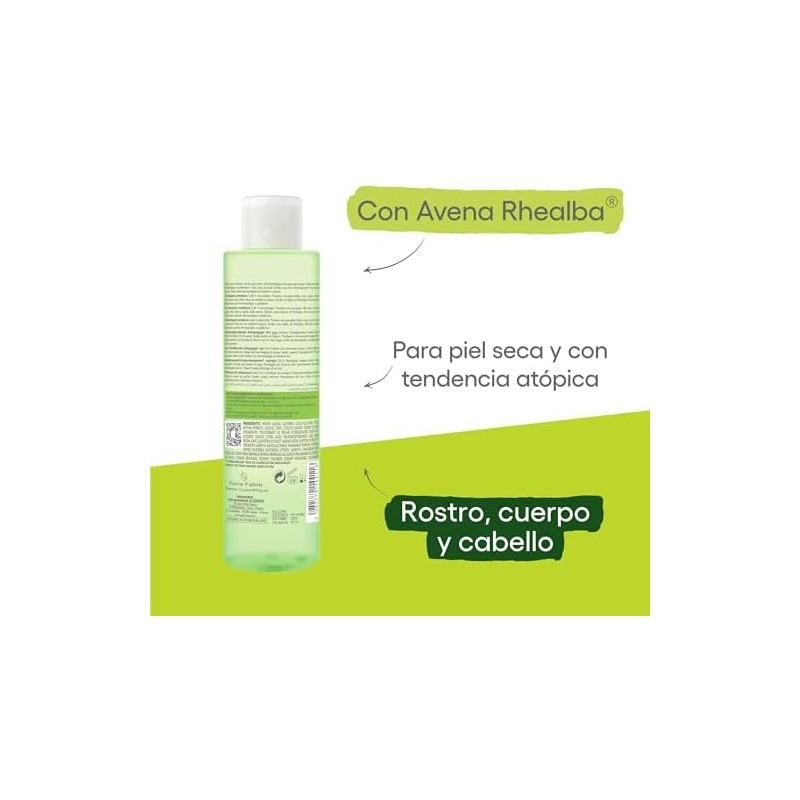 A-DERMA Exomega Control Gel Limpiador de Bebe Piel Atopica Muy
