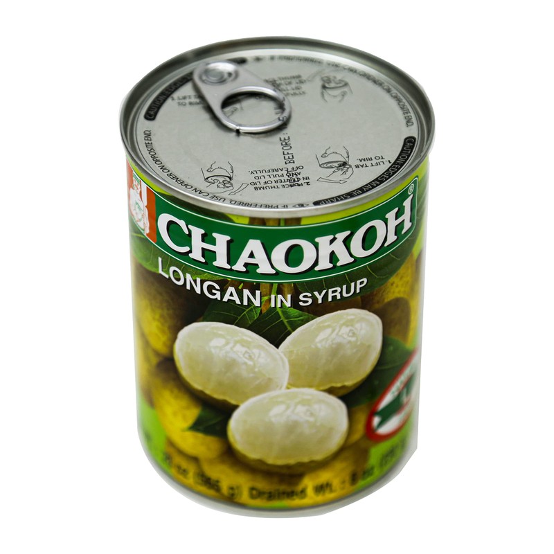Chaokoh Longan in Syrup, 20 Ounce