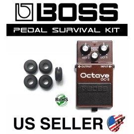 BOSS OC-2 OC-3 OC-5 Octave Guitar Pedal Grommet Survival Kit Rubber O-Ring 5 PCS