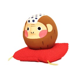 Monkey Monkey Monkey Shirakawa Daruma Japanese Pattern Japanese Style Figurine Household Safety Prosperous Business Longevity Gift Present Good Luck Goods New Year Japanese Modern, I