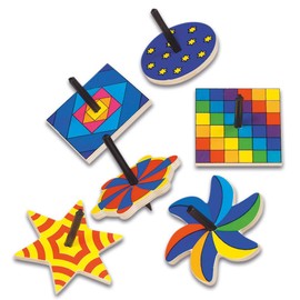 Goki GOK_62994 62994 Buntes Kreiselsortiment I