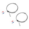 QUARKZMAN K Type Thermocouple Temperature Sensor Probe 5 x 30