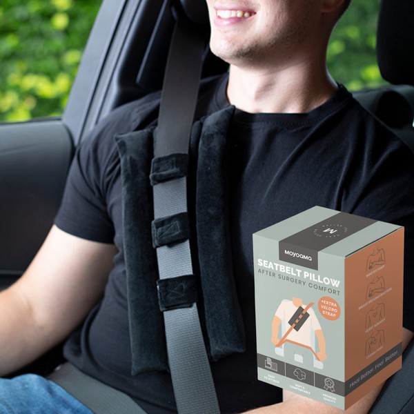 MOYOAMA Post Heart Surgery Seatbelt Pillow to Protect Sensitive Areas
