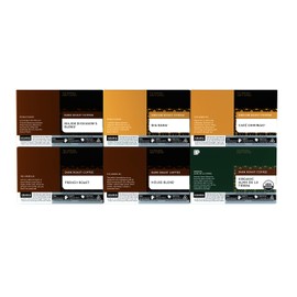 Peet's Coffee Bestsellers Variety Pack K-Cup Coffee Pods for Keurig Brewers, 60 Pods, 1 Count