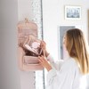 Stackers Large Hanging Wash Bag Blush Pink