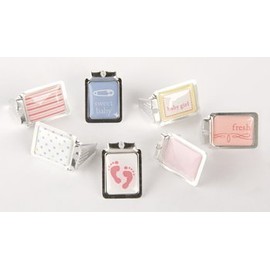 MAKING MEMORIES Epoxy Curling Tags 12/Package, Baby