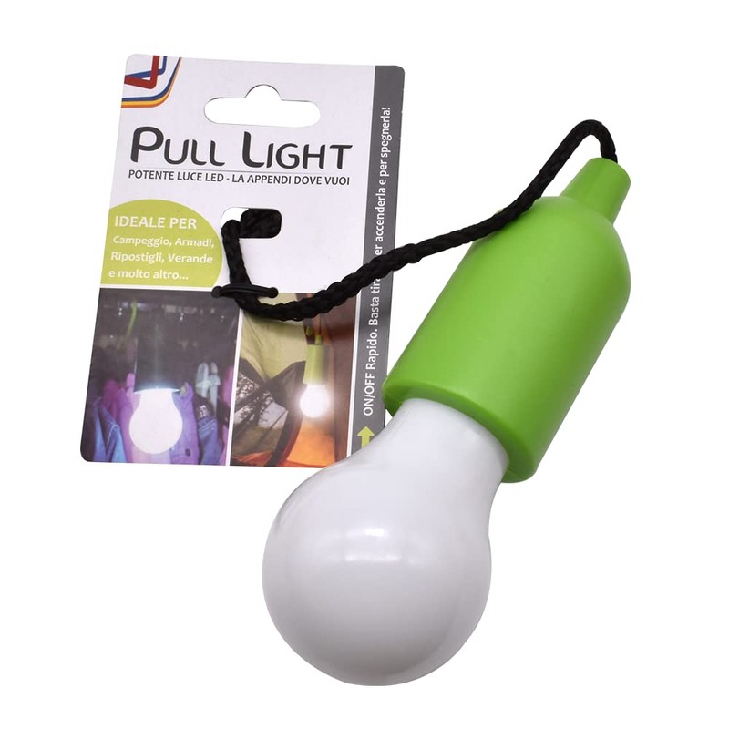 EURO MARKETING MANUFACTURING Pull Light LED Hanging Light Red Colour