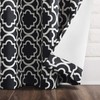 Sun Zero Barnett Trellis Blackout Grommet Curtain Panel, 40" x