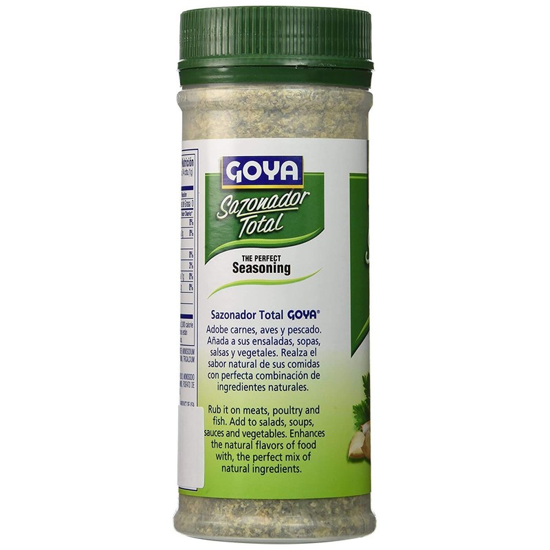 Goya 3884 Sazonador Total, Seasoning, Condimento, 11.0 oz (312 g)