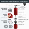 Manual Coffee Grinder by Alpaca Ventures - Stainless Steel Conical