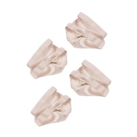 TOVINANNA 4pcs Elastic Half Insoles for Ballet Shoes Non- Front Palm Pads Comfortable Forefoot Cushions for Dance and Everyday Use