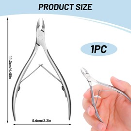 Präzisions Nagelhautzange, Nicht Wie Andere Zangen Für Tote Haut,Cuticle Nipper Nagelhautschere Für Präzises Schneiden, Hautschere Für Nagelhautpflege, Maniküre Werkzeuge Rostfrei