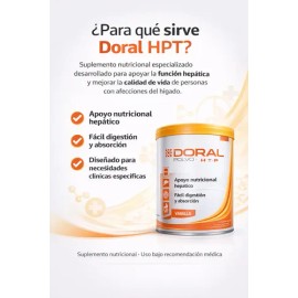 Doral Htp Migh Suplemento Alimenticio Hepático Vainilla 400g