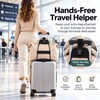 Luggage Connector Strap for Travel – Nylon Bag Holder Belt