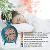 Belle Vous Table Clock Vintage Quiet - 23 x 15