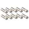 HALJIA 10pcs 6mm Pin Shelves Supporter Glass Holder Plate Shelf