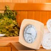 Termómetro para sauna, Termómetro digital para sala de sauna Higrómetro