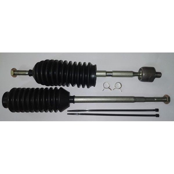 Left & right Steering Bellow Boots & Tie Rod Kits for 2017-2022 Polaris RZR XP Turbo, 2019 2020 2021 2022 2023 RZR XP XP4 1000 Steering Rack and Pinion # 1824747