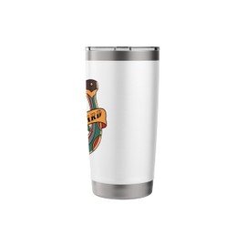 Lucky Bastard Horseshoe, Roses, LeJits, Fighting, Jiu-Jitsu Stainless Steel Insulated Tumbler