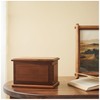 Aspen Studio Walnut Wooden Urn Wooden Urn for Cremation Handcrafted