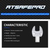 ATsafepro Open-End Socket Tool Torque Open-End Spanner, 9 x 12