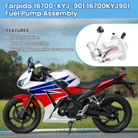 Farpida 16700-KYJ-901 16700KYJ901 Fuel Pump Assembly fit for Honda CB CBR CBR250R CBR250RA CB300F CB300R CBR300R CBR300RA New