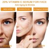 20% Vitamin C Serum for Face with Hyaluronic Acid Serum,