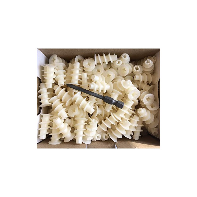 Plasterboard Dowels Plastic 25 mm – Pack of 25 for