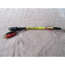 ALPINE GIZMO VINTAGE ALPINE CAR STEREO RADIO AMPLIFIER EQUALIZER 8 PIN DIN TO RCA ADAPTER